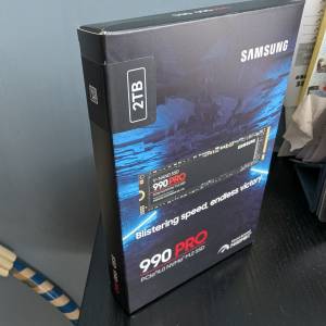 水貨全新原封Samsung 990 PRO 2TB SSD