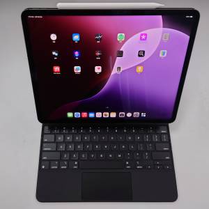 Apple iPad pro gen5 12.9' wifi+5G(128GB)太空灰 連Pencil 2及Magic Keyboard(全...