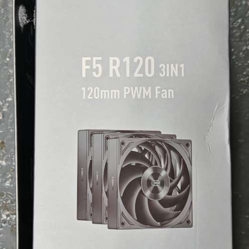 超頻三F5R120主機殼風扇12CM靜音桌上型電腦性能三擋調速電腦散熱風扇