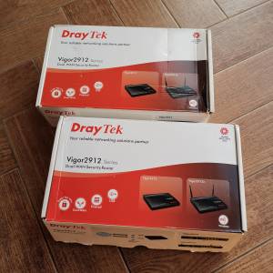 2個 全新 Draytek Vigor 2912 VPN Router