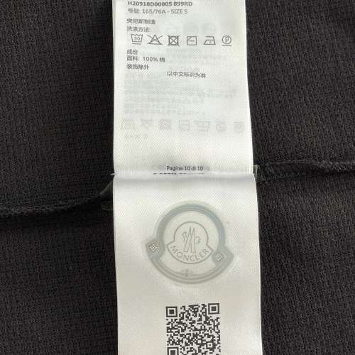 全新Moncler華夫格長袖