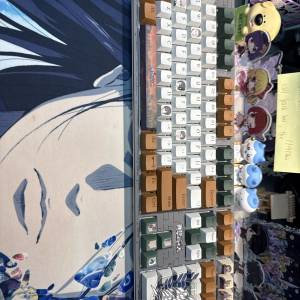 進擊的巨人 特別版 ducky 茶軸 108 機械鍵盤