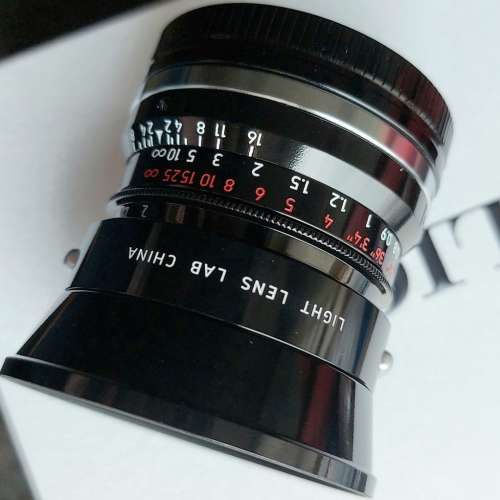 Light lens lab 周八枚 35mm F2 限量亮黑漆版