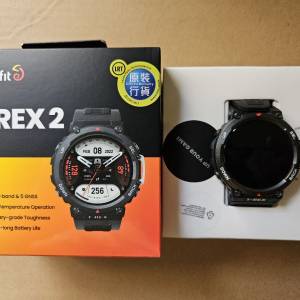 Amazfit T-rex2 軍規GPS智能手錶（午夜黑）香港行貨
