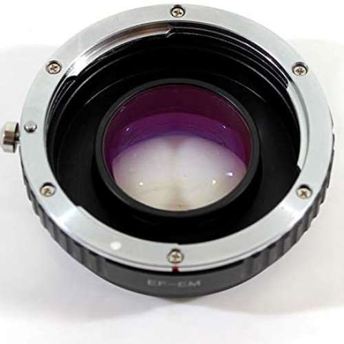 PIXCO Canon EOS / EF / EFS Lens To Canon EOS M Speed Boosters Adaptor 減焦增光...