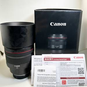 Canon RF85mm F1.2 (非DS)