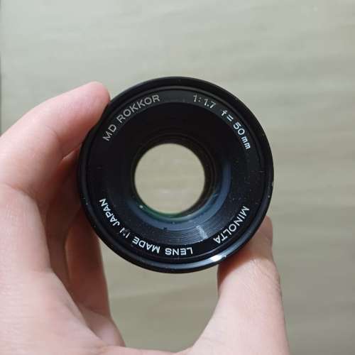 3折特價 Minolta MD 50mm 1.7 大光圈鏡頭 人像鏡 定焦鏡