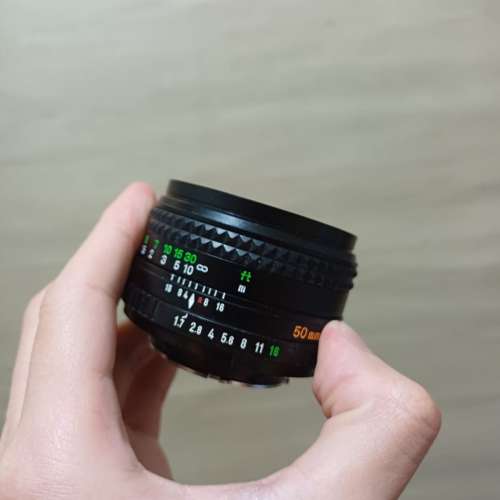 3折特價 Minolta MD 50mm 1.7 大光圈鏡頭 人像鏡 定焦鏡