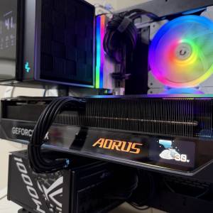 香港行貨 Gigabyte AORUS GeForce RTX 5080 MASTER 齊件 有單 4年行保 可即日旺角交收