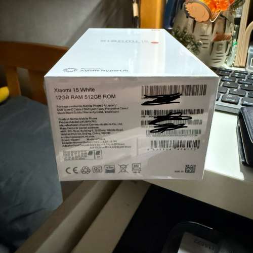 小米15 12+512港版全新