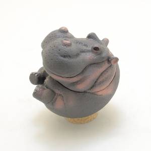 #扭蛋 #4Cute Hippopotamus Hippo Animal Figure )
