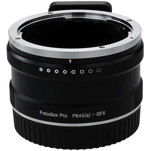 Fotodiox Pro Lens Mount Adapter, Pentax 645 (P645) Mount SLR Lens  to GFX