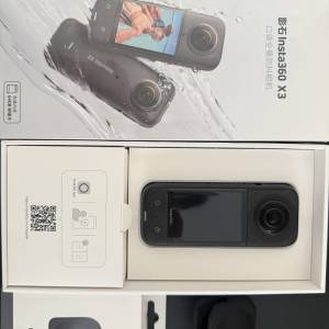 Insta 360 連座充 雙電 鏡頭蓋