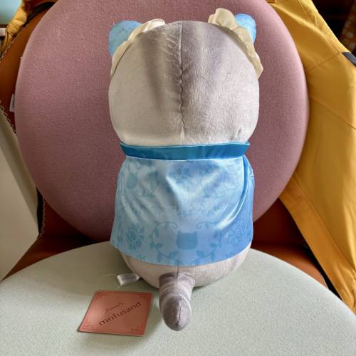 😸Mofusand貓貓唐衫公仔 28cm毛絨公仔 中華街唐裝 唐服新年 灰色小貓仔 中華服裝造...