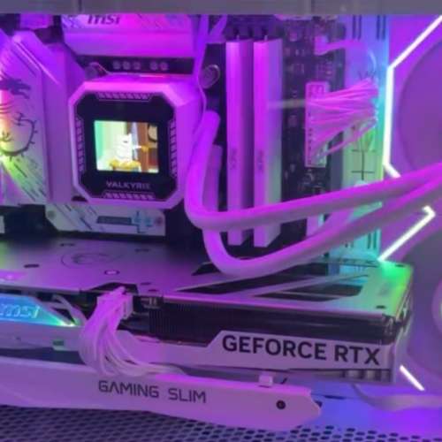全白4060ti 32gb ssd 1tb 包mon 鍵盤滑鼠耳機