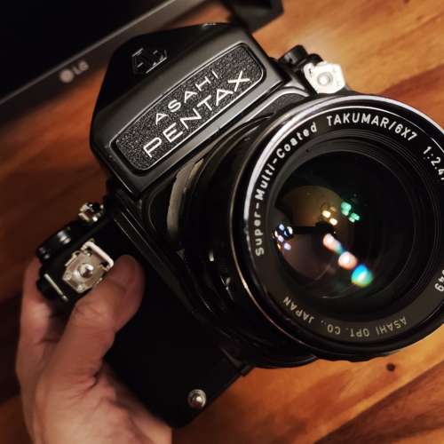 Pentax 6x7 連三鏡