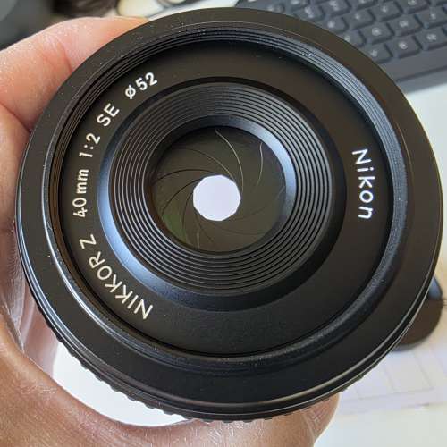 (Zf拆kit) Nikon Z 40mm F/2 SE淨鏡  超新淨2/4買入行貨 保至明年4月 跟保用證及影印...