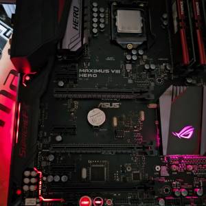 ASUS Z170 Maximus VIII Hero (DDR4) 1151 送螺絲 華碩 底板 母板 主板 for 6th / ...