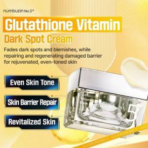 Numbuzin no.5 glutathione dark spot laser cream