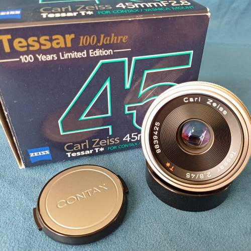Contax Tessar 45f2.8 T* 100 Jahre