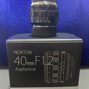 Voigtlander Nokton 40mm F1.2 Aspherical Lens (VM mount)