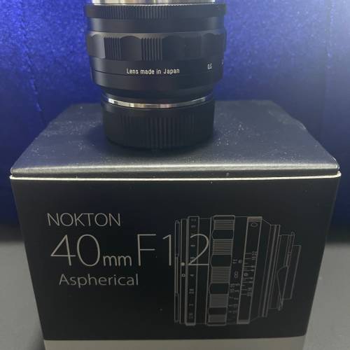 Voigtlander Nokton 40mm F1.2 Aspherical Lens (VM mount)