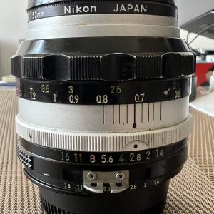 Nippon Kogaku N-S auto 50mm f1.4 手動鏡