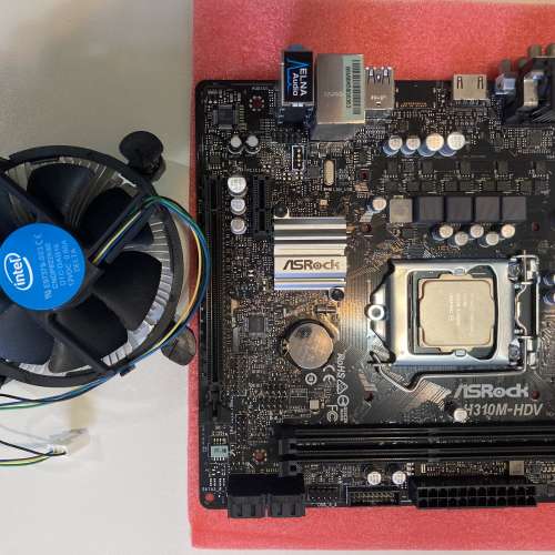 G5400 + ASRock H310M-HDV