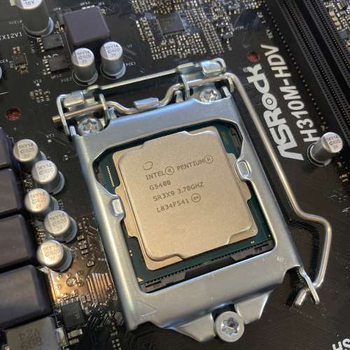 G5400 + ASRock H310M-HDV
