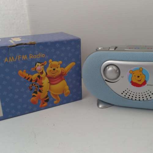全新 Disney 廸士尼小熊AM、FM收音機