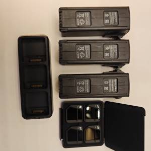 DJI Mavic 3 電池/充電管家/原廠ND濾鏡