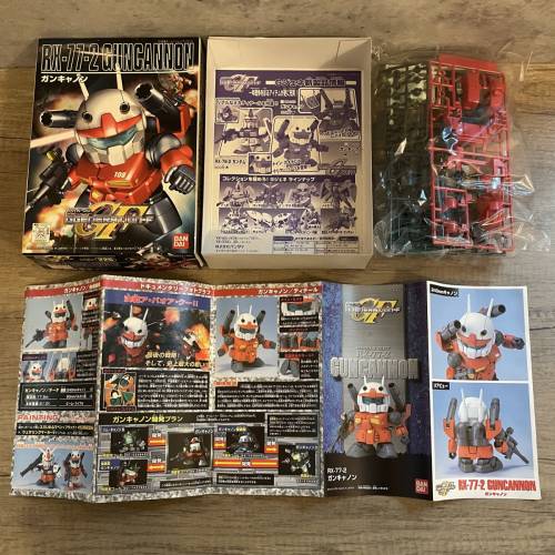 全新/珍藏Bandai高達Gundam機動戰士模型系列： RX-77-2 Guncannon 雷射大炮 / Gene...