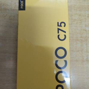 全新未開封 小米 POCO C75 (8GB + 256GB) 規格相等於 紅米 Redmi 14C 黑色