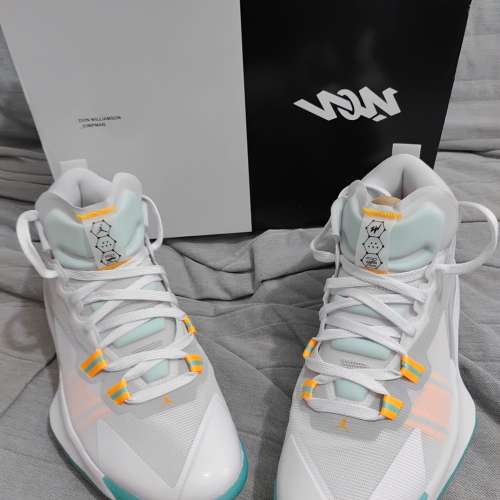 Jordan Zion 1 PF 白 綠 US size 9