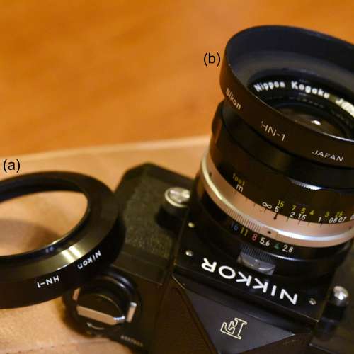 Nikkor/Nikon遮光罩HN-1 (一個快餐價錢就可幫助改善影像質素)