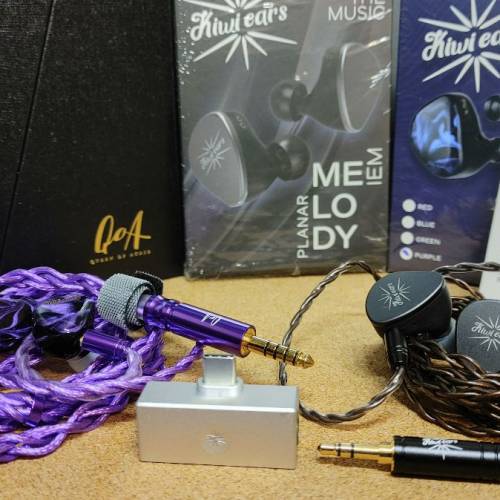 Kiwi Ears 輕量組合 Melody + Cadenza + usb dac + QOA 升级線