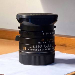 Leica Summicron-M 35mm F2 ASPH 11879 Black