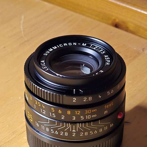 Leica Summicron-M 35mm F2 ASPH 11879 Black