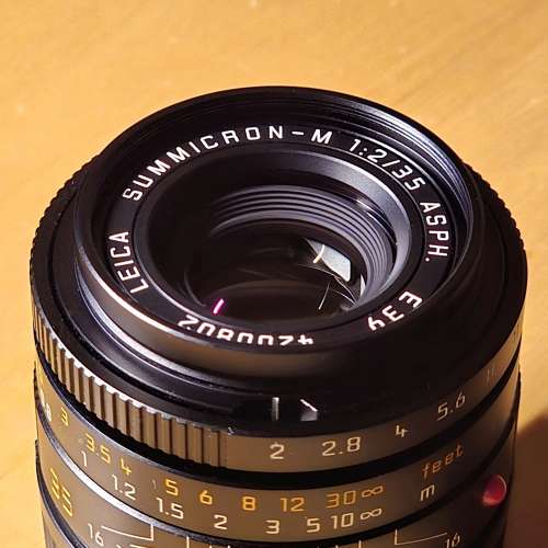 Leica Summicron-M 35mm F2 ASPH 11879 Black