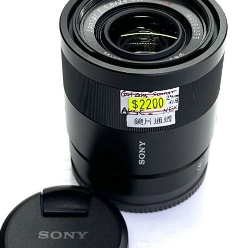 98% New Sony 24mm f1.8 自動對焦鏡頭, 深水埗門市可購買
