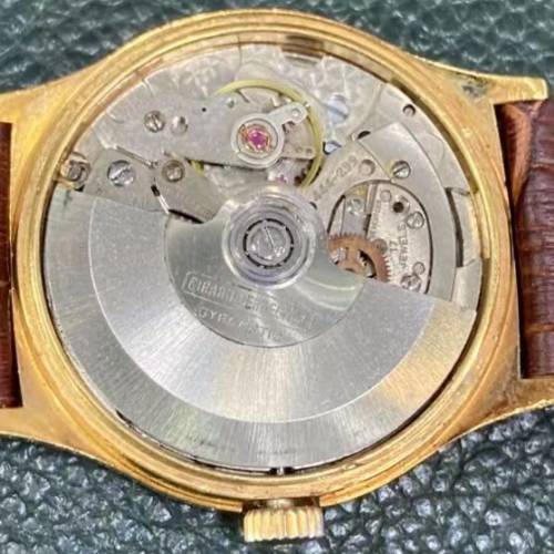 Girard perregaux(芝柏)包金雙日歷全自動手錶