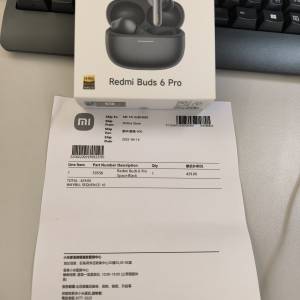 售全新redmi buds 6 pro藍牙耳機