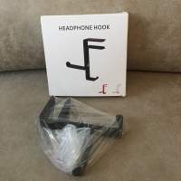 🎧 Headphones Hanging Hook Stand NEW 全新 耳機架掛 兩個掛位 黑 🎧