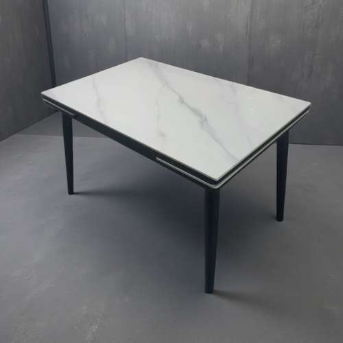 New意式伸縮sintered stone餐桌和椅Italian retractable sintered stone dining ta...