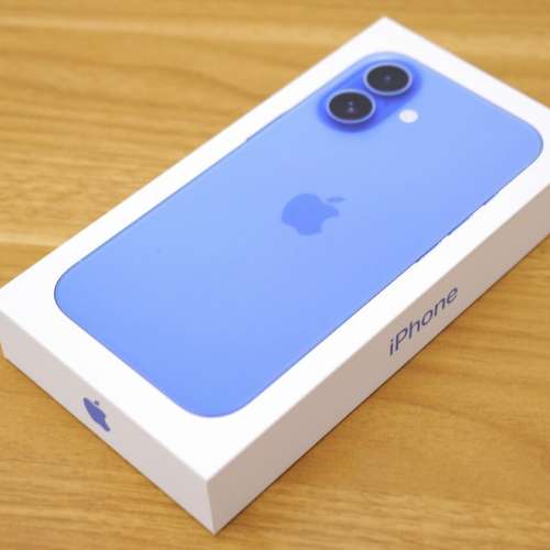 全新未開封 iPhone 16 128GB 群青色 Ultramarine