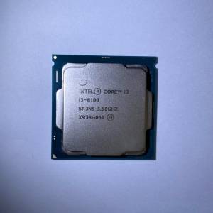 i3-8100 送散熱膏