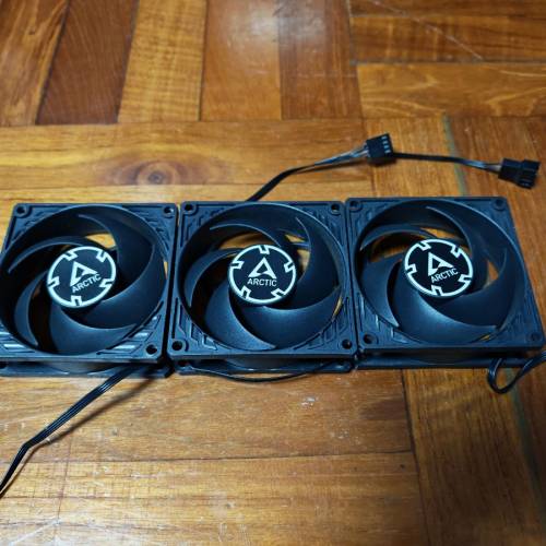 Artic 8cm 散熱風扇 三把