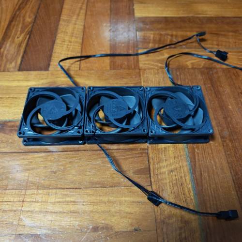 Artic 8cm 散熱風扇 三把