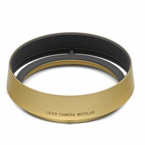 Leica Round Lens Hood Q (Brass, Blasted Finish)
