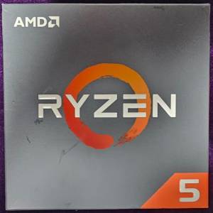AMD Ryzen 5 2600X全套连风扇、合及说明书